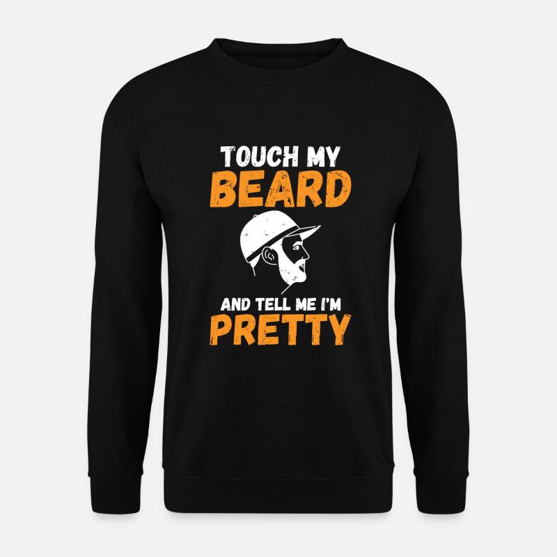 Giftidea Barbe Homme - Sweat-shirt Unisexe - noir