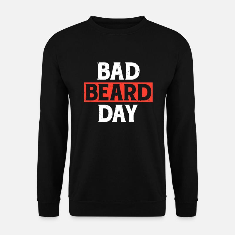 Giftidea Beard Men - Unisex Pullover - Schwarz