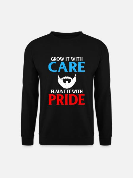 Giftidea Beard Men - Unisex Sweatshirt - black