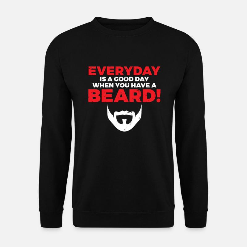 Giftidea Beard Men - Unisex Sweatshirt - black