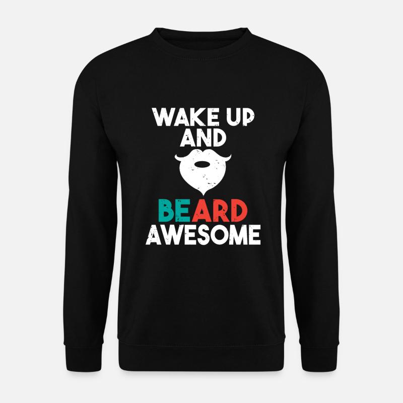 Giftidea Beard Men - Unisex Pullover - Schwarz