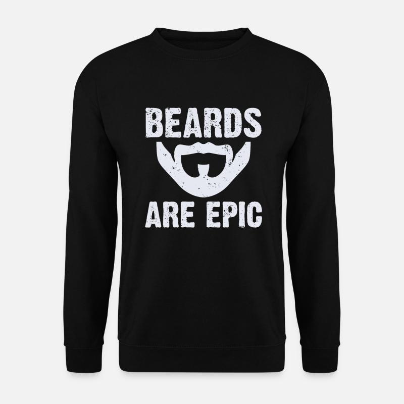 Giftidea Beard Men - Unisex Sweatshirt - black