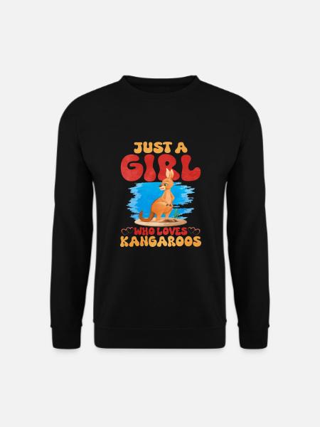 kangaroo - Unisex Sweatshirt - black