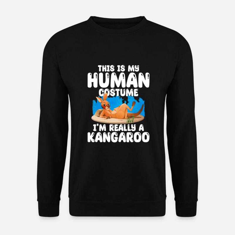 kangaroo - Unisex Sweatshirt - black