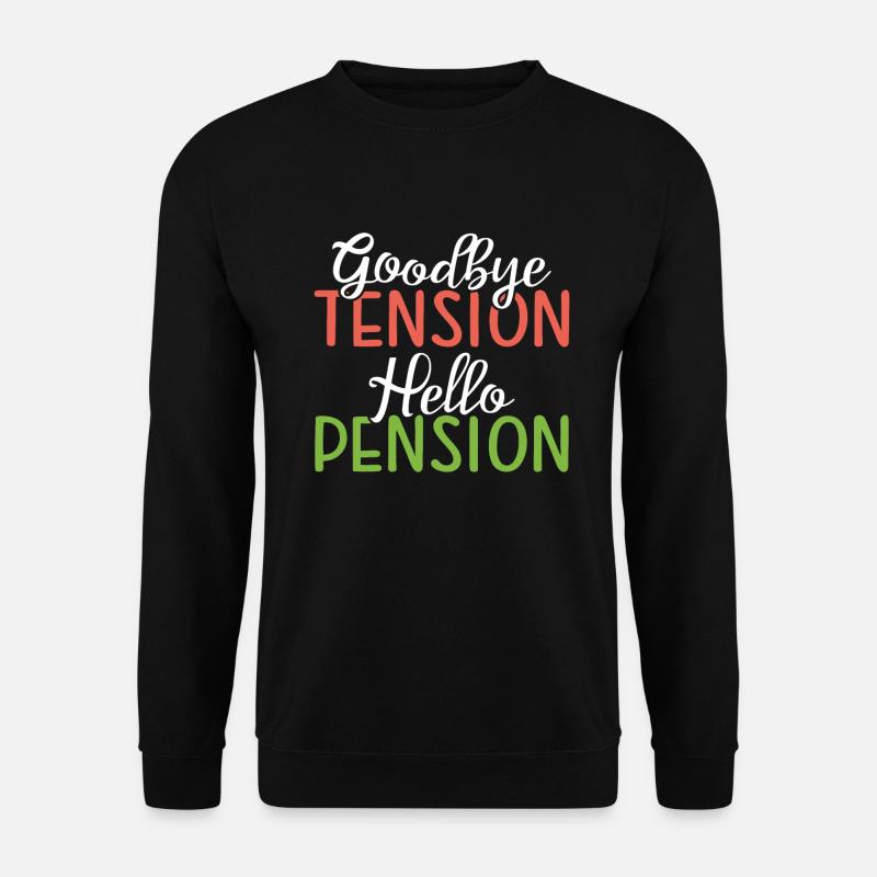 Retirement Gifts - Unisex Pullover - Schwarz