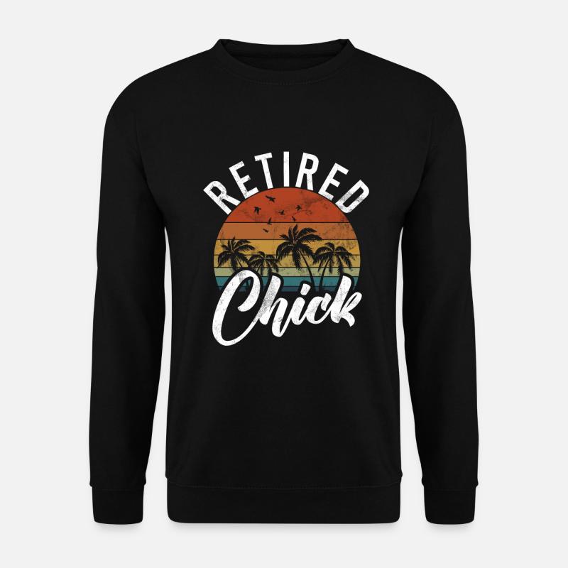 Cadeaux de retraite - Sweat-shirt Unisexe - noir