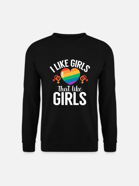Lesbian Gifts - Unisex Sweatshirt - black