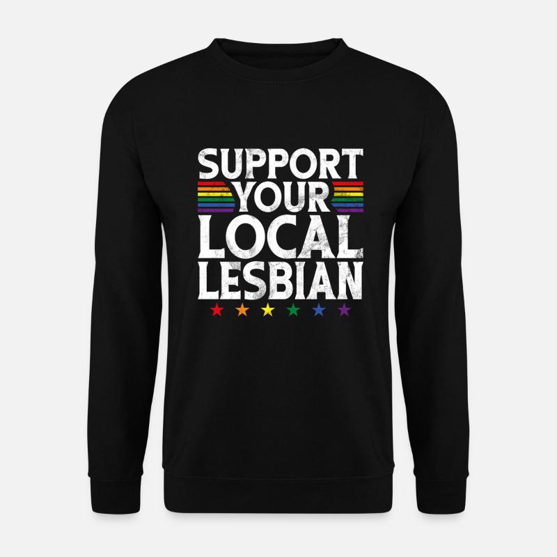 Lesbian Gifts - Unisex Pullover - Schwarz