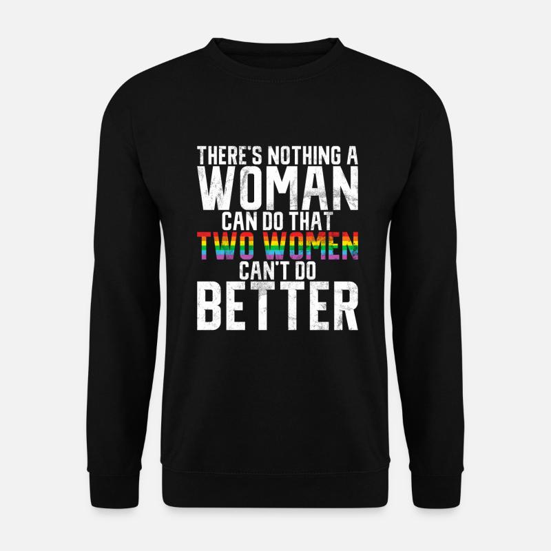 Lesbian Gifts - Unisex Pullover - Schwarz