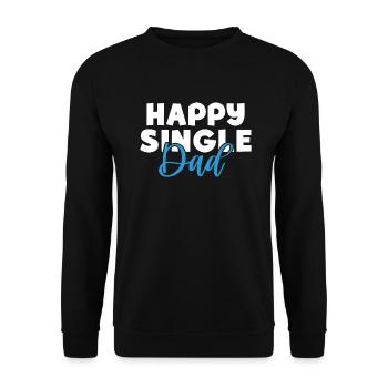 Single Gift - Unisex Sweatshirt - black - Front - Alina (178cm) & Michal (187cm)