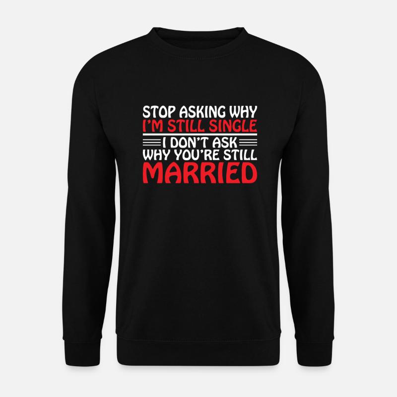 Single Gift - Unisex Pullover - Schwarz