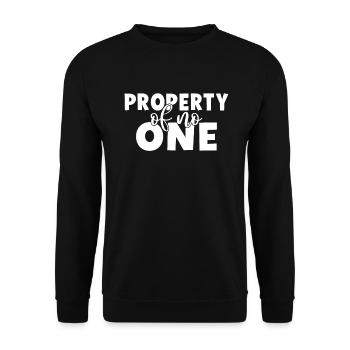 Single Gift - Unisex Sweatshirt - black - Front - Alina (178cm) & Michal (187cm)