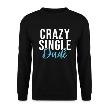 Single Gift - Unisex Sweatshirt - black - Front - Alina (178cm) & Michal (187cm)