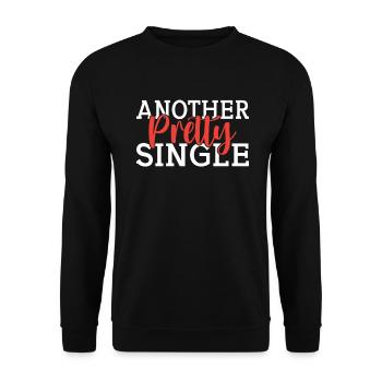 Single Gift - Unisex Sweatshirt - black - Front - Alina (178cm) & Michal (187cm)