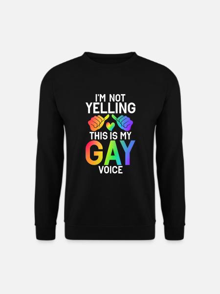 Cadeaux gays - Sweat-shirt Unisexe - noir