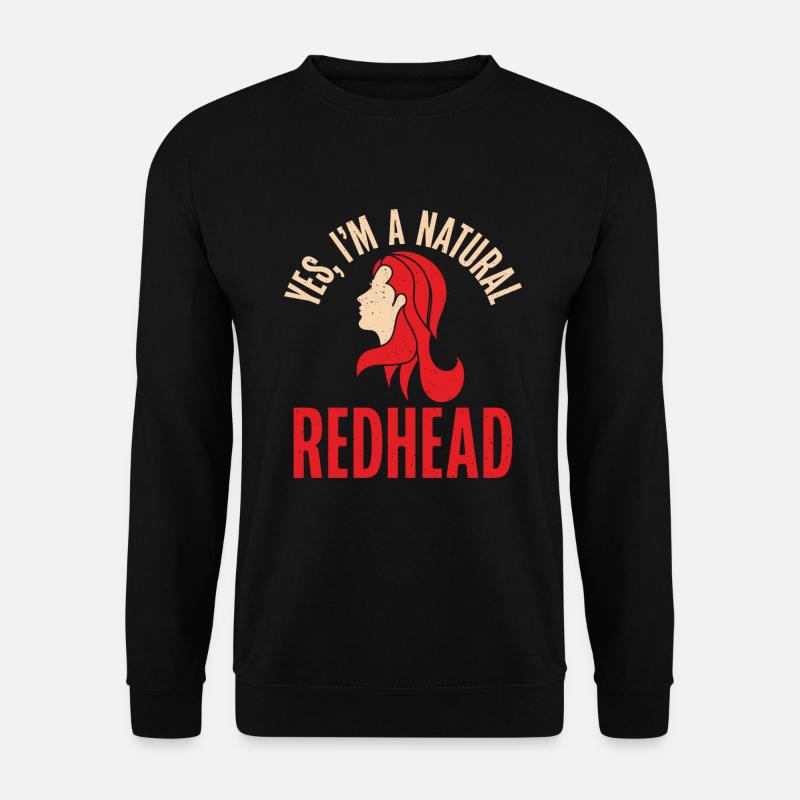 Redhead Gifts - Unisex Pullover - Schwarz