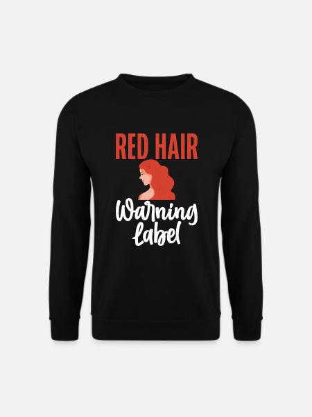 Cadeaux roux - Sweat-shirt Unisexe - noir