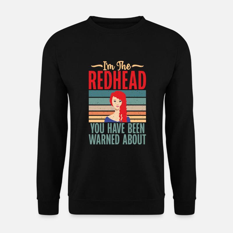 Redhead Gifts - Unisex Pullover - Schwarz