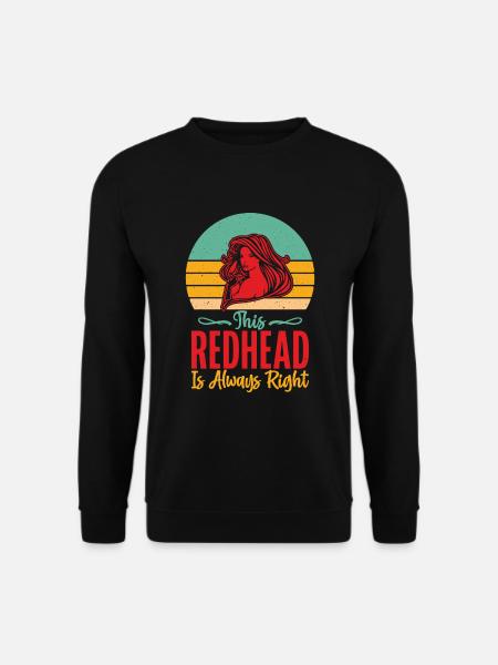 Redhead Gifts - Unisex Sweatshirt - black