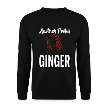 Redhead Gifts - Unisex Pullover - Schwarz - Vorne - Alina (178cm) & Michal (187cm)