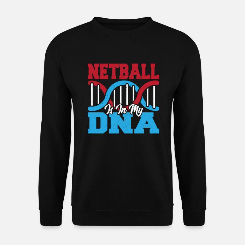 Love Netball Netball Player Gift - Unisex Sweatshirt - black