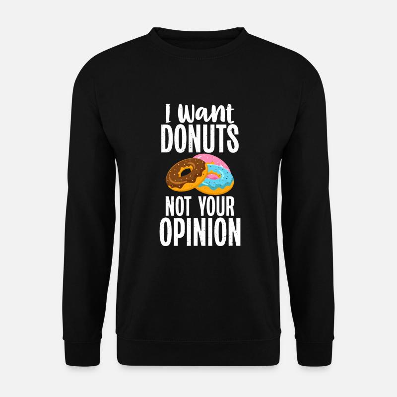 Funny Fat Gifts - Unisex Sweatshirt - black