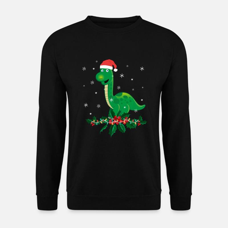 Brontosaurus Dino Gift - Unisex Sweatshirt - black