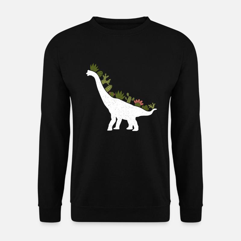 Brachiosaurus Dinosaurier Geschenk - Unisex Pullover - Schwarz