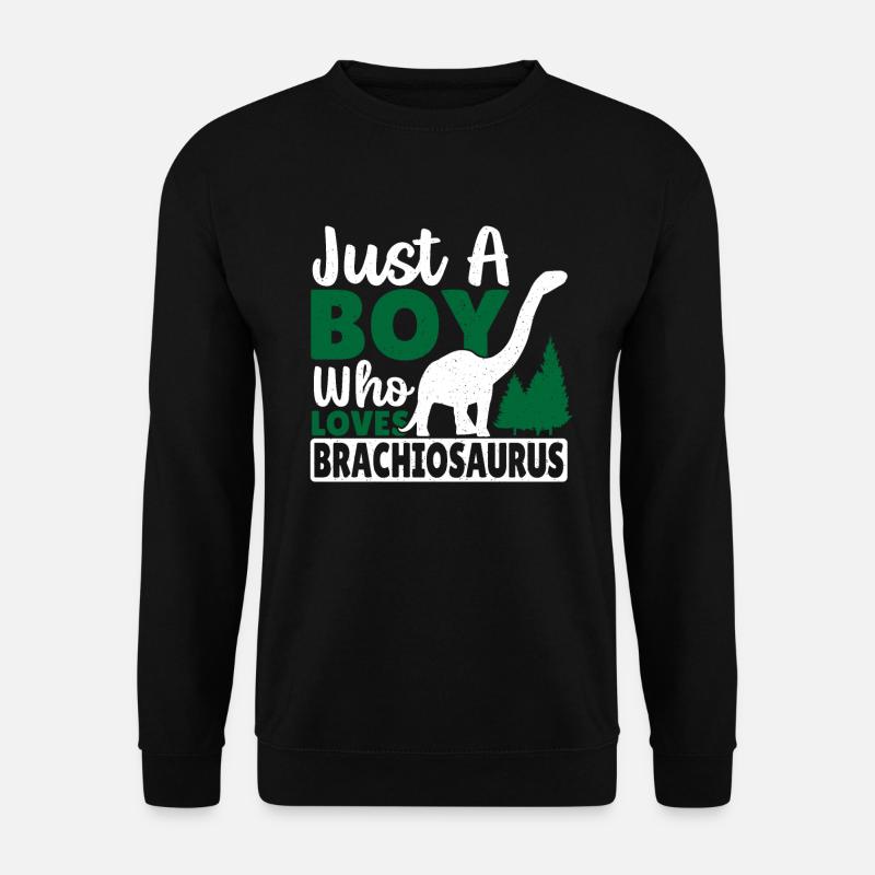 Brachiosaurus Dinosaur Gift - Unisex Sweatshirt - black
