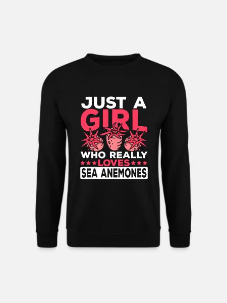 Sea Anemones Gift - Unisex Sweatshirt - black