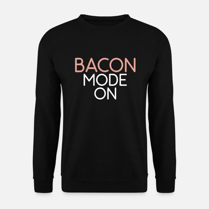 Cadeaux de bacon drôles - Sweat-shirt Unisexe - noir