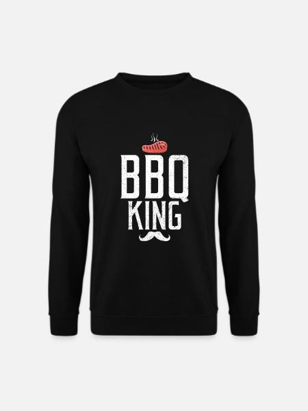 Grill Barbecue Grilling - Unisex Pullover - Schwarz
