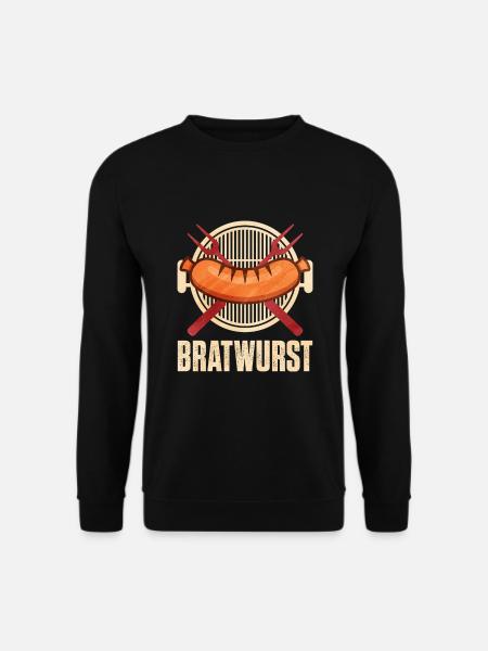 Bratwurst as a gift - Unisex Sweatshirt - black