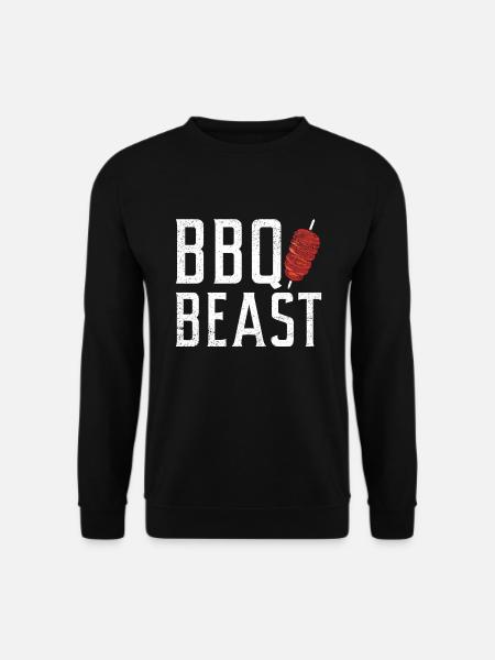 Grill Barbecue Grilling - Unisex Pullover - Schwarz