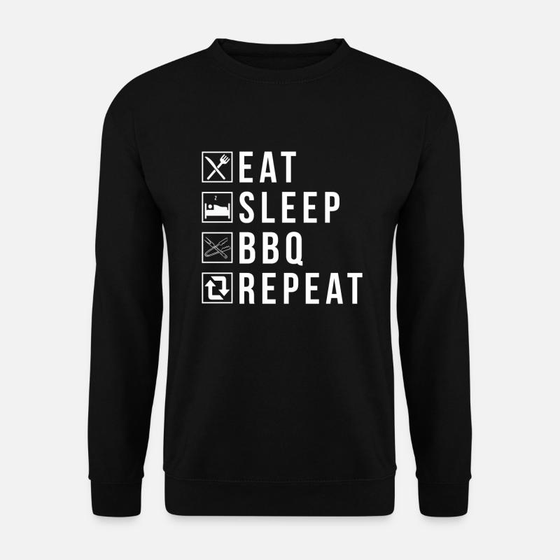 Grill Barbecue Grilling - Unisex Sweatshirt - black