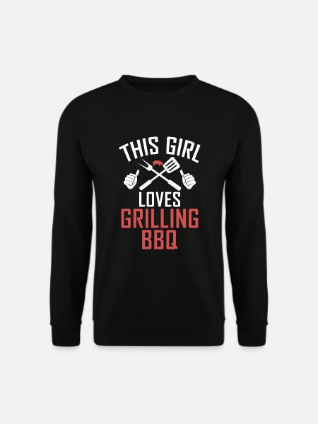 Grill Barbecue Grilling - Unisex Sweatshirt - black
