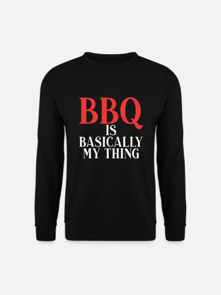 Grill Barbecue Grilling - Unisex Sweatshirt - black