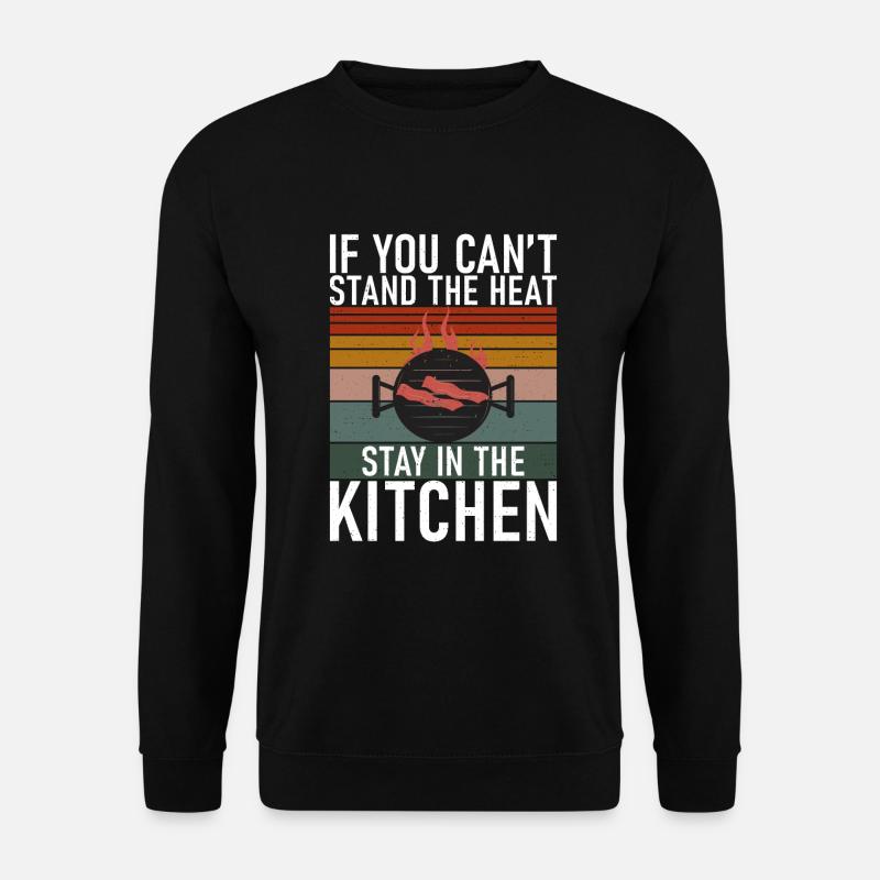 Grill Barbecue Grilling - Unisex Sweatshirt - black