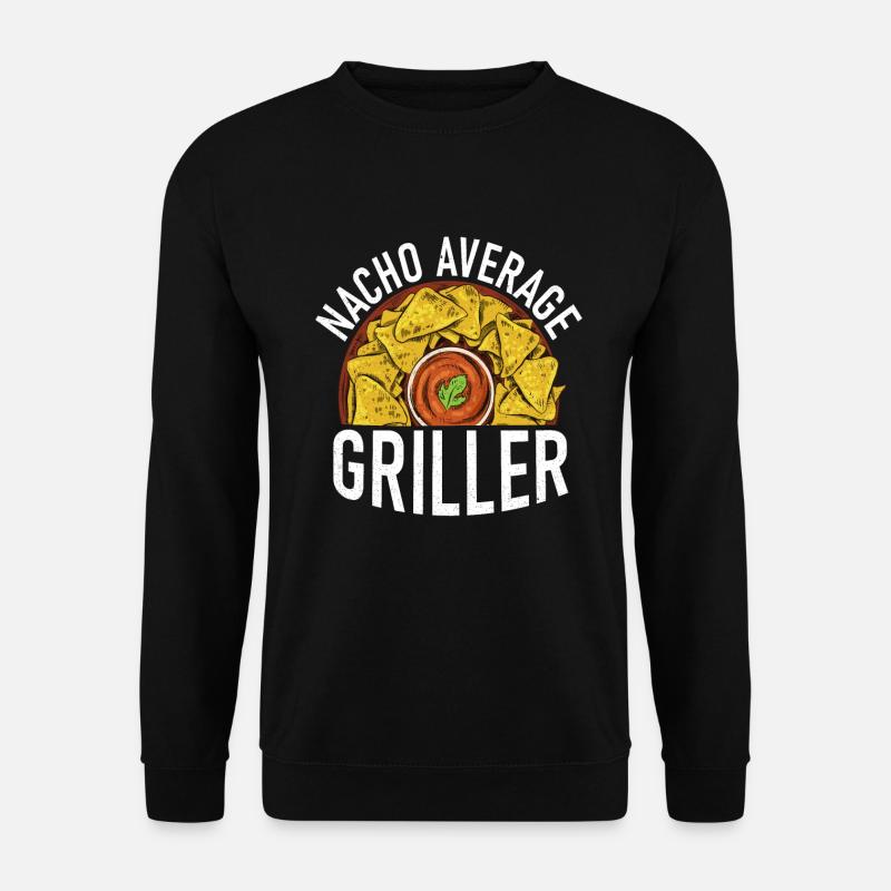 Grill Barbecue Grilling - Unisex Pullover - Schwarz