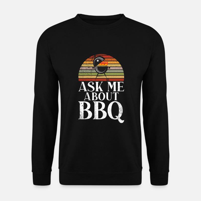 Grill Barbecue Grilling - Unisex Sweatshirt - black
