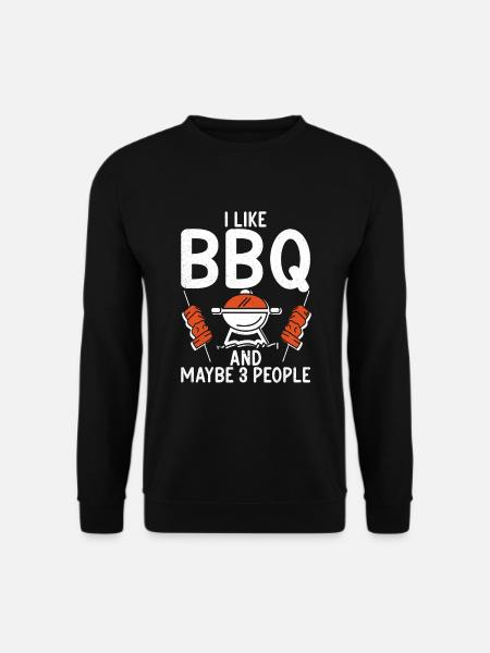 Grill Barbecue Grilling - Unisex Sweatshirt - black