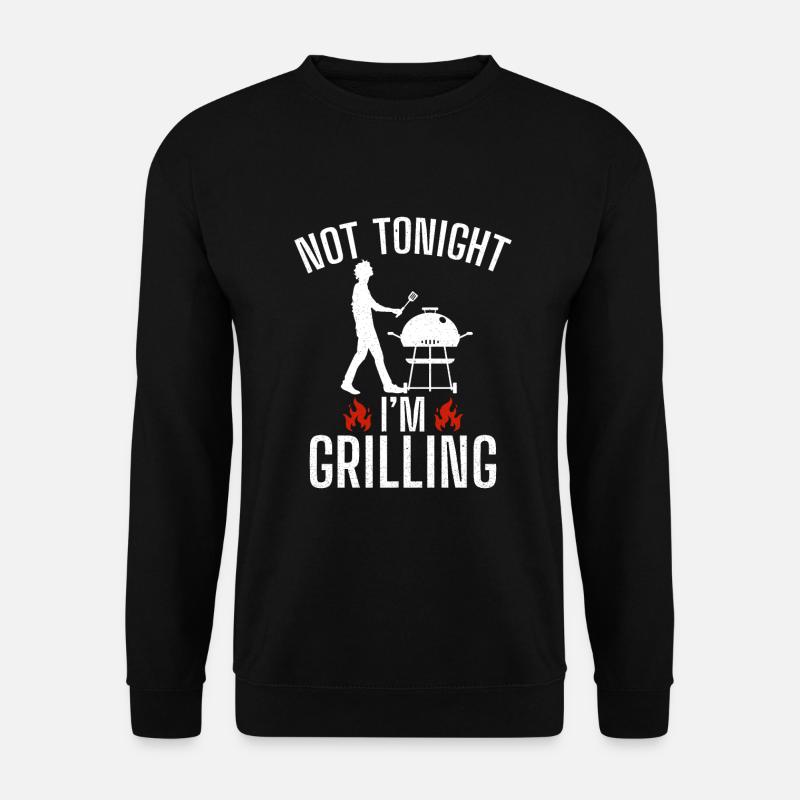 Grill Barbecue Grilling - Unisex Sweatshirt - black