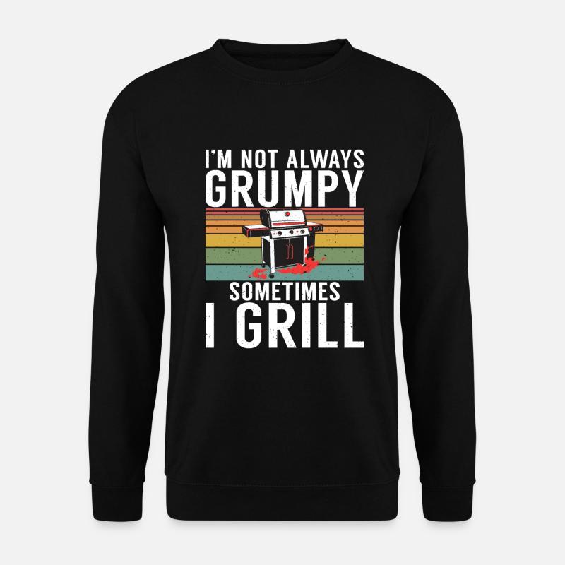 Grill Barbecue Grilling - Unisex Sweatshirt - black