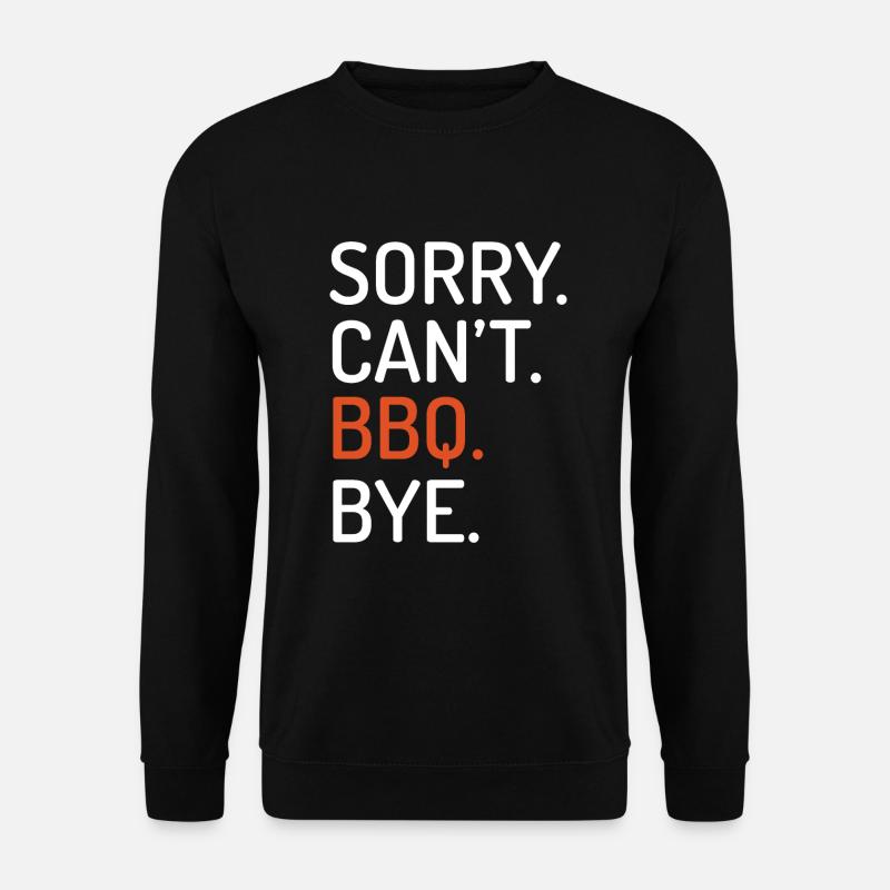 Grill Barbecue Grilling - Unisex Pullover - Schwarz