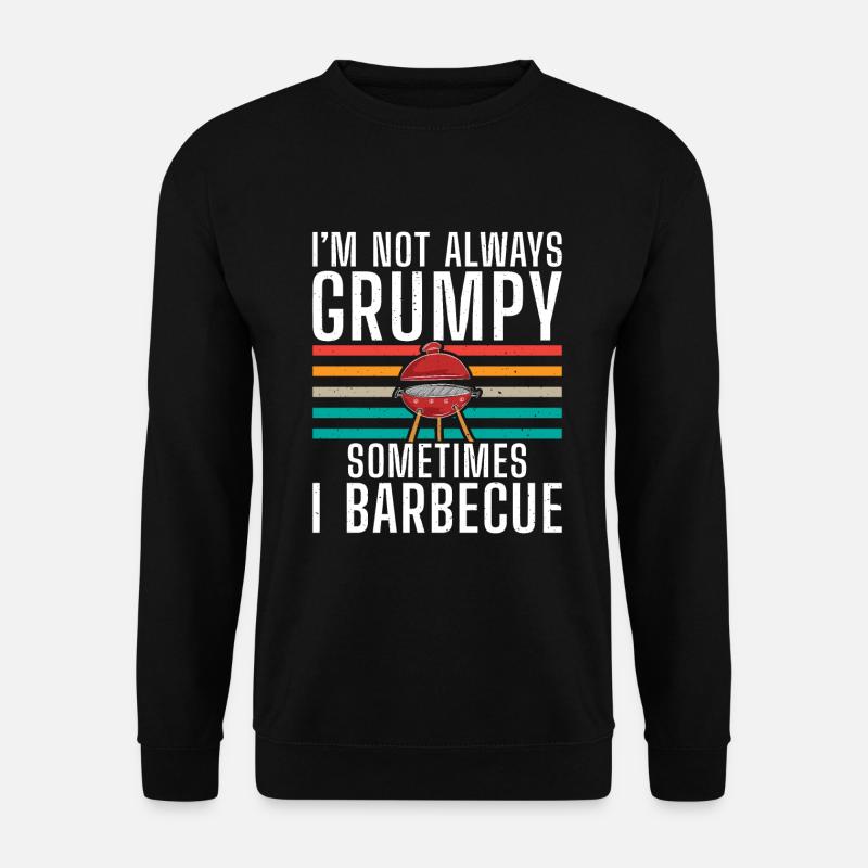 Grill Barbecue Grilling - Unisex Sweatshirt - black