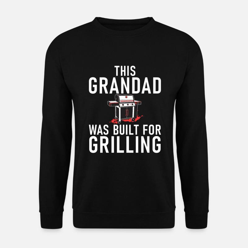 Grill Barbecue Grilling - Unisex Pullover - Schwarz