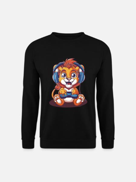 Lions Video Game - Unisex Sweatshirt - black