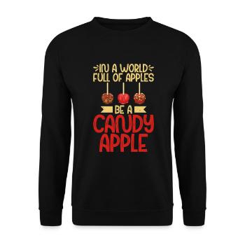 Candy Gift - Unisex Sweatshirt - black - Front - Alina (178cm) & Michal (187cm)