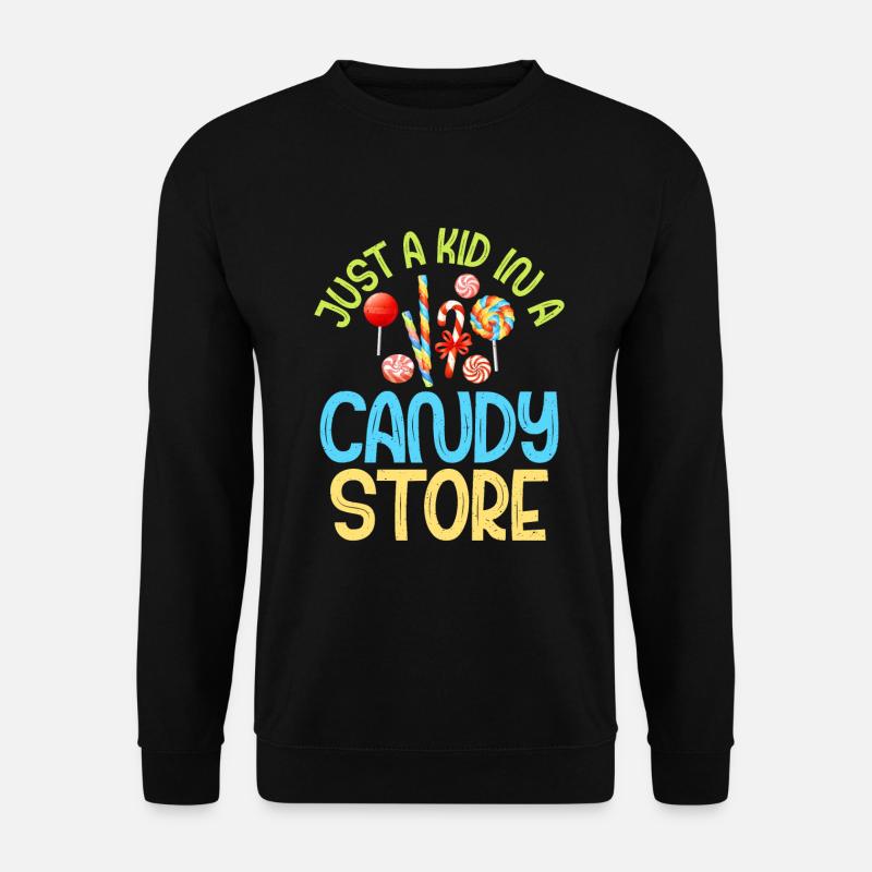 Candy Gift - Unisex Sweatshirt - black