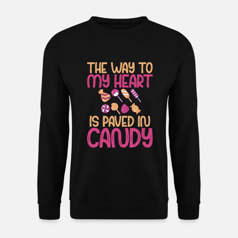 Candy Gift - Unisex Sweatshirt - black
